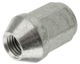 Wheel nut silver Zinc-coated Cap nut with fixed conical collar  (1049551) - Volvo 700, 900, S90, V90 (-1998)