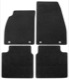 Floor accessory mats Textile black consists of 4 pieces 13301963 (1049807) - Saab 9-5 (2010-)