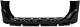 Stoßstangenhaut hinten lackiert black sapphire metallic 39867210 (1050114) - Volvo XC60 (-2017)
