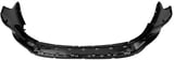 Bumper cover rear painted black saphire metallic