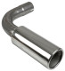 Sports silencer set Stainless steel from Catalytic converter Duplex (1 left/1 right)