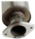 Exhaust system, Stainless steel from Catalytic converter