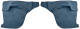 Innenverkleidung Seitenverkleidung blau Satz  (1051066) - Volvo 120 130