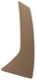 Cover, Door handle front beige 9478825 (1051108) - Volvo S60 (-2009), V70 P26, XC70 (2001-2007)