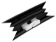 Zierleiste, Verglasung Frontscheibe Dachkante links lackiert black saphire