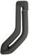 Cover, Safety belt right B-pillar black (offblack) 39854723 (1051654) - Volvo S40, V50 (2004-)