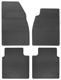 Floor accessory mats Rubber black consists of 4 pieces 32026301 (1051893) - Saab 9-5 (2010-)