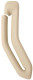 Abdeckung, Gurt links B-Säule beige 39873712 (1051946) - Volvo S60 (-2009), V70 P26 (2001-2007), XC70 (2001-2007)
