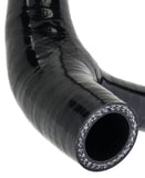 Radiator hose Engine cooler - Expansion tank Turbo charger outtake black Silicone
