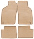 Floor accessory mats Velours beige consists of 4 pieces  (1052463) - Saab 900 (1994-)
