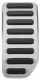 Pedal lining Accelerator pedal R-Type 31255496 (1052542) - Volvo S60 (2011-2018), S60 CC (-2018), S80 (2007-), V60 (2011-2018), V60 CC (-2018), V70, XC70 (2008-), XC60 (-2017)