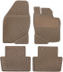 Floor accessory mats Rubber beige consists of 4 pieces 39891796 (1052773) - Volvo V70 P26 (2001-2007), V70 P26, XC70 (2001-2007)