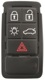 Knob Remote control Push button 30659339 (1052868) - Volvo S60 (2011-2018), S80 (2007-), V60 (2011-2018), V70, XC70 (2008-), XC60 (-2017)