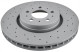 Brake disc Front axle perforated internally vented Sport Brake disc