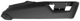 Side panel, Seat Front seat outer right black-grey 39802016 (1053102) - Volvo S60 (-2009), S80 (-2006), V70 P26 (2001-2007), XC70 (2001-2007), XC90 (-2014)