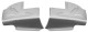 Mudflap plate rear Kit for both sides  (1053412) - Volvo 220