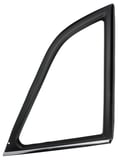 Trim moulding, Glas Triangular window rear right chromed 1312222 (1053749) - Volvo 200