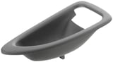 Door handle recess front left rear left grey