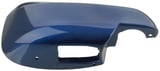 Cover cap, Outside mirror right ocean blue metallic