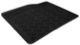 Floor accessory mat, single Synthetic material black front right