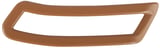 Cover, Safety belt left C-pillar beige
