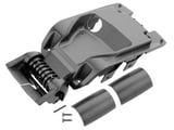 Mittelarmlehne, Tunnelkonsole 30790274 (1054410) - Volvo XC90 (-2014)