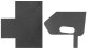 Gasket, Door lock front right 31416309 (1054432) - Volvo S80 (2007-), V70 (2008-), XC60 (-2017), XC70 (2008-)
