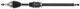 Drive shaft front right 36000555 (1055044) - Volvo C30, C70 (2006-), S40, V50 (2004-)