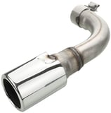 Exhaust pipe single, round right Stainless steel 31392635 (1055046) - Volvo S60, V60 (2011-2018)