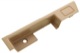 Door handle recess rear right beige 1345865 (1055166) - Volvo 700