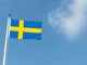 Banner Swedish flag