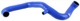 Charger intake hose Pressure pipe Intercooler - Throttle flap Silicone  (1055561) - Saab 9000