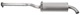 Middle silencer 1271348 (1056006) - Volvo 700