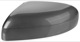 Cover cap, Outside mirror left titanium grey pearl 39979056 (1056066) - Volvo S60 (-2009), S80 (-2006), V70 P26 (2001-2007)