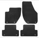 Floor accessory mats Velours anthracite consists of 4 pieces  (1056101) - Volvo V40 (2013-), V40 CC