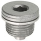 Screw Plug, Bevel gear Oil drain plug with Seal 55566098 (1056385) - Saab 9-3 (2003-), 9-5 (2010-)