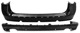 Stoßstangenhaut hinten lackiert black sapphire metallic 39887532 (1056423) - Volvo V70 (2008-)