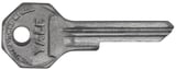 Key Ignition semi finished System ASSA 657292 (1056863) - Volvo 120, 130, 220, P1800, PV, P210