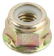 Lock nut with plastic-insert with Collar with metric Thread M10 Zinc-coated 7969306 (1057390) - Saab universal ohne Classic