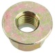 Lock nut with plastic-insert with Collar with metric Thread M10 Zinc-coated