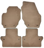 Floor accessory mats Textile brown 9123516 (1057783) - Volvo V70, XC70 (2008-)