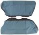 Bezug, Polster Rückbank Sitzfläche Rückenlehne hellblau Satz  (1058009) - Volvo PV