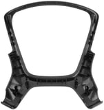 Trim, Steering wheel 4-Spokes charcoal