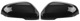 Cover cap, Outside mirror black Upgrade kit for both sides 31399362 (1058643) - Volvo S60 (2011-2018), S60 CC (-2018), S80 (2007-), V40 (2013-), V40 CC, V60 (2011-2018), V60 CC (-2018), V70 (2008-)