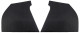Innenverkleidung A-Säule schwarz Satz für beide Seiten  (1058665) - Volvo P1800ES