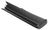 Trim moulding, Glas Door window rear Side window, door right lower black