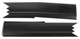 Zierleiste, Verglasung Türscheibe links unten hinten schwarz 6926653 (1058825) - Saab 900 (-1993)