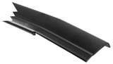 Trim moulding, Glas Door window rear Side window, door left lower black