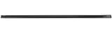 Trim moulding, Glas Door window rear Side window, door left lower black