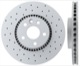 Brake disc Front axle perforated internally vented Sport Brake disc 31400764 (1059134) - Volvo S60 (2011-2018), S60 CC (-2018), S80 (2007-), V60 (2011-2018), V60 CC (-2018), V70, XC70 (2008-)